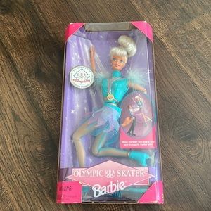 Mattel USA Olympic Skater Barbie 1997
